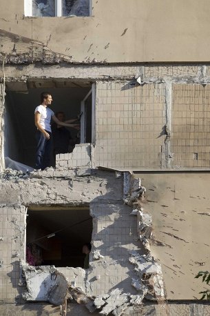 Новые обстрелы Донецка Новые обстрелы Донецка