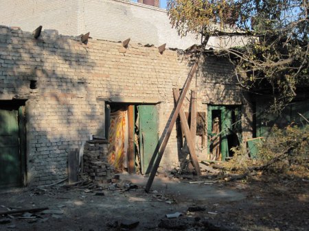 Последствия обстрела Иловайска 10.08.14 Последствия обстрела Иловайска 10.08.14