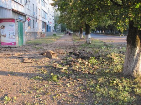 Последствия обстрела Иловайска 10.08.14 Последствия обстрела Иловайска 10.08.14