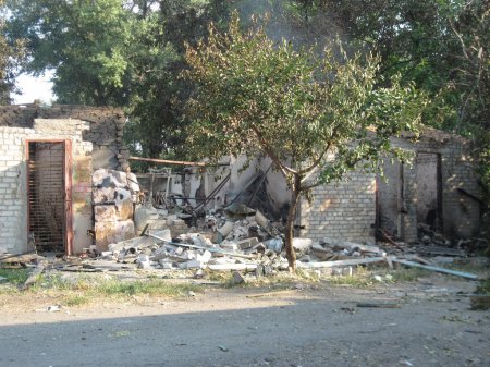 Последствия обстрела Иловайска 10.08.14 Последствия обстрела Иловайска 10.08.14