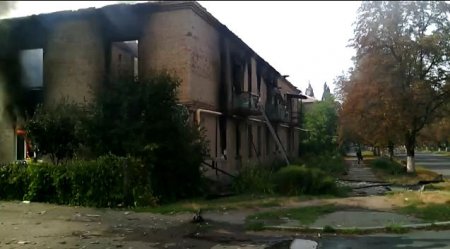 Последствия обстрела Иловайска 10.08.14 Последствия обстрела Иловайска 10.08.14