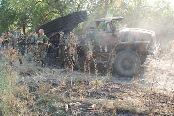 Рота "Моторолы" в Миусинске (ФОТО)