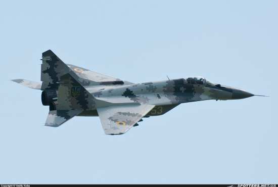 Опознали сегодняшний Миг-29 №53 белый 114. Бригада Тактической Авиации (в/ч А-1349), Ивано-Франковск Опознали сегодняшний Миг-29 №53 белый 114. Бригада Тактической Авиации (в/ч А-1349), Ивано-Франковск