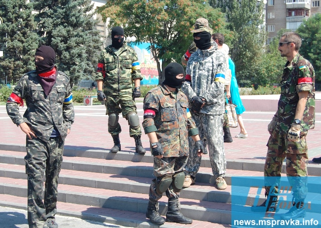 «ПСы» прибыли в Мелитополь ловить партизанов