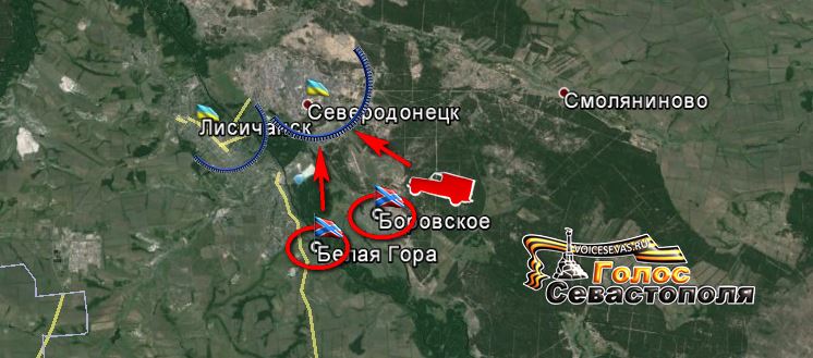 Сводка военных событий в Новороссии за 23.08.2014