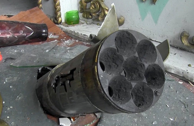 Силовики при обстрелах Донбасса используют американские ракеты (Видео) Силовики при обстрелах Донбасса используют американские ракеты (Видео)