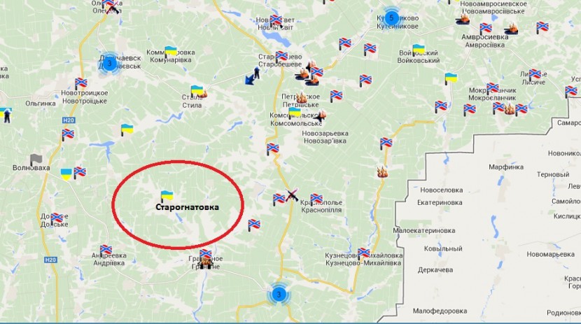 Сводка военных событий в Новороссии за 30.08.2014