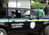 Будни фашизма: как батальон «Днепр» задерживает подозреваемых (видео)