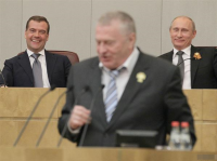 Путин: Мнение Жириновского не всегда совпадает с официальной позицией РФ, но зажигает красиво
