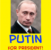 Американцы собирают подписи за выдвижение Путина в президенты США