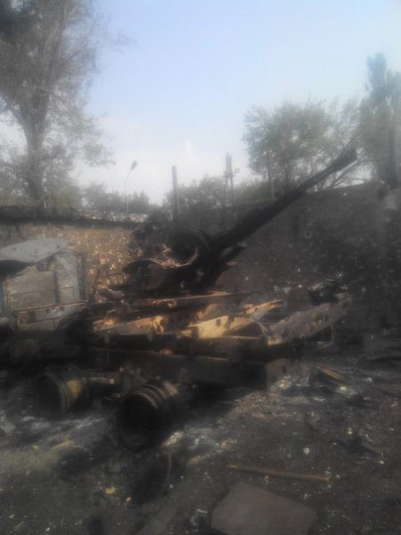 Ситуация на Донбассе к 16 августа