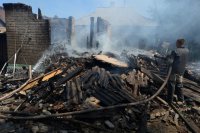 Украинская армия обстреляла Донецк кассетными боеприпасами