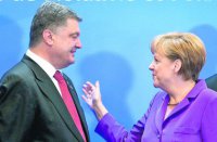 Комрады, вот как вы думаете, за коим хреном фрау Меркель в кыев приперлась?