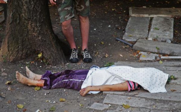 Преступление хунты в Новороссии 23-08-2014 (Фото, видео)