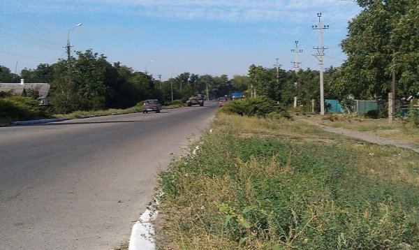 Танки ДНР вошли в Новоазовск