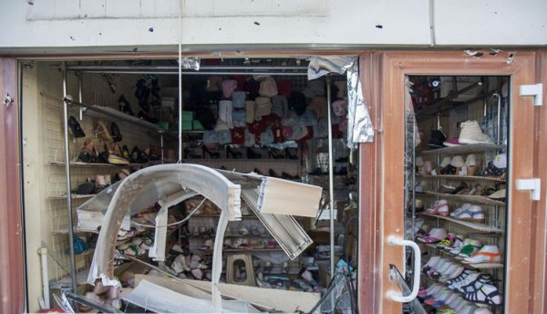 Артобстрел железнодорожного вокзала Донецка