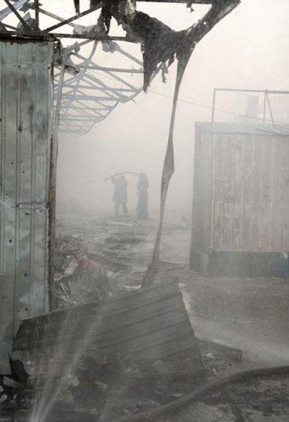 Артобстрел железнодорожного вокзала Донецка