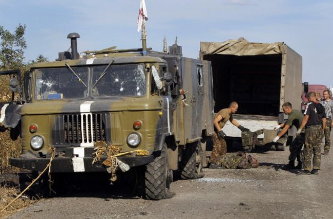 Новости АТО: Гибель Иловайского котла (Фото, видео - большая подборка)