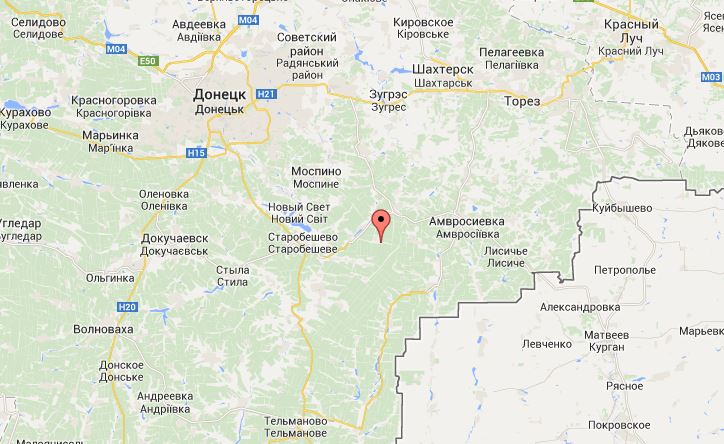 Ополчение ДНР: сбит украинский Су-27