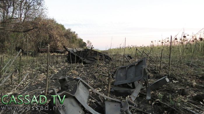 Бывшие позиции украинской армии по дороге в Червонопартизанск (фото, видео) Бывшие позиции украинской армии по дороге в Червонопартизанск (фото, видео)