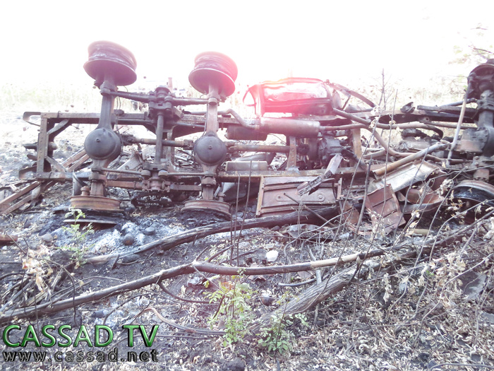 Бывшие позиции украинской армии по дороге в Червонопартизанск (фото, видео) Бывшие позиции украинской армии по дороге в Червонопартизанск (фото, видео)