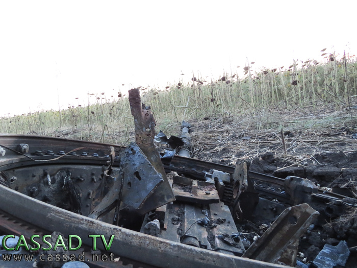 Бывшие позиции украинской армии по дороге в Червонопартизанск (фото, видео) Бывшие позиции украинской армии по дороге в Червонопартизанск (фото, видео)