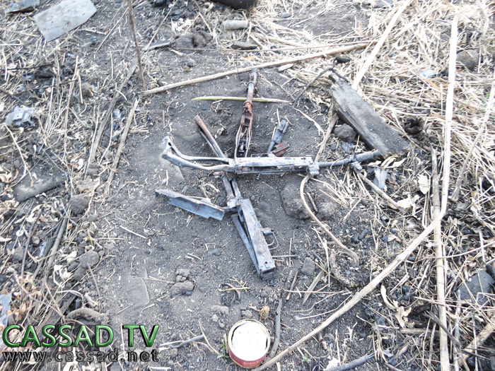 Бывшие позиции украинской армии по дороге в Червонопартизанск (фото, видео) Бывшие позиции украинской армии по дороге в Червонопартизанск (фото, видео)