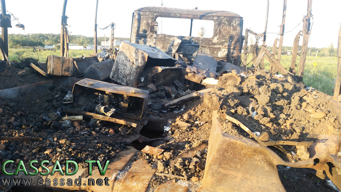 Бывшие позиции украинской армии по дороге в Червонопартизанск (фото, видео) Бывшие позиции украинской армии по дороге в Червонопартизанск (фото, видео)