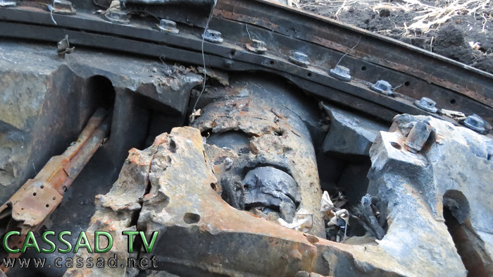 Бывшие позиции украинской армии по дороге в Червонопартизанск (фото, видео) Бывшие позиции украинской армии по дороге в Червонопартизанск (фото, видео)