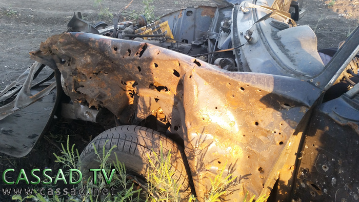 Бывшие позиции украинской армии по дороге в Червонопартизанск (фото, видео) Бывшие позиции украинской армии по дороге в Червонопартизанск (фото, видео)