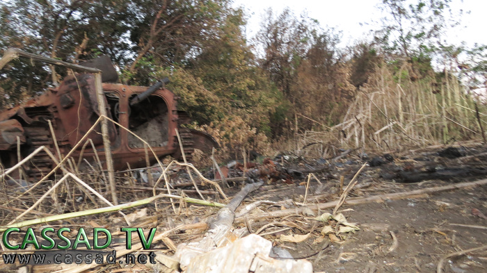 Бывшие позиции украинской армии по дороге в Червонопартизанск (фото, видео) Бывшие позиции украинской армии по дороге в Червонопартизанск (фото, видео)