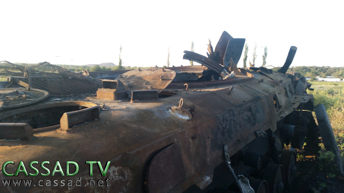 Бывшие позиции украинской армии по дороге в Червонопартизанск (фото, видео) Бывшие позиции украинской армии по дороге в Червонопартизанск (фото, видео)