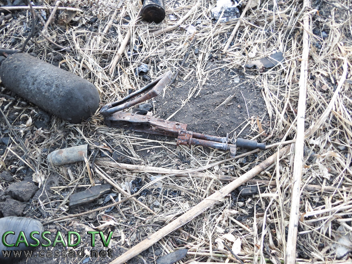 Бывшие позиции украинской армии по дороге в Червонопартизанск (фото, видео) Бывшие позиции украинской армии по дороге в Червонопартизанск (фото, видео)