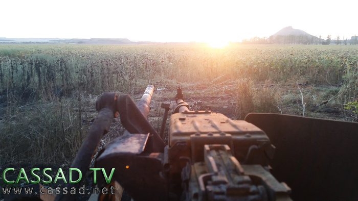 Бывшие позиции украинской армии по дороге в Червонопартизанск (фото, видео) Бывшие позиции украинской армии по дороге в Червонопартизанск (фото, видео)