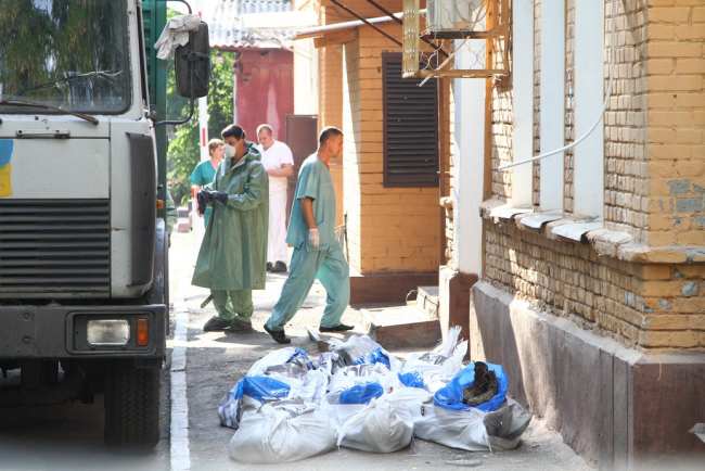 Очевидец доставки Груза 200 в Запорожье Очевидец доставки Груза 200 в Запорожье