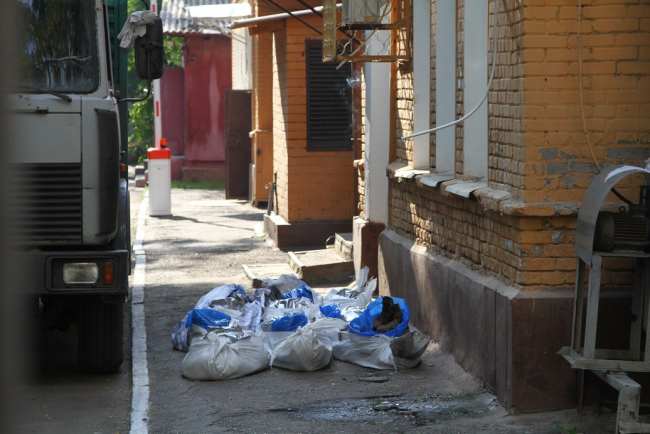 Очевидец доставки Груза 200 в Запорожье Очевидец доставки Груза 200 в Запорожье