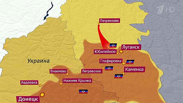 Силы ополчения начали активное наступление в Луганской области Силы ополчения начали активное наступление в Луганской области