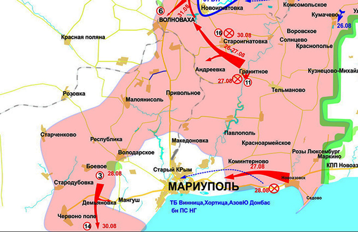 Сводка военных событий в Новороссии за 05.09.2014 Сводка военных событий в Новороссии за 05.09.2014
