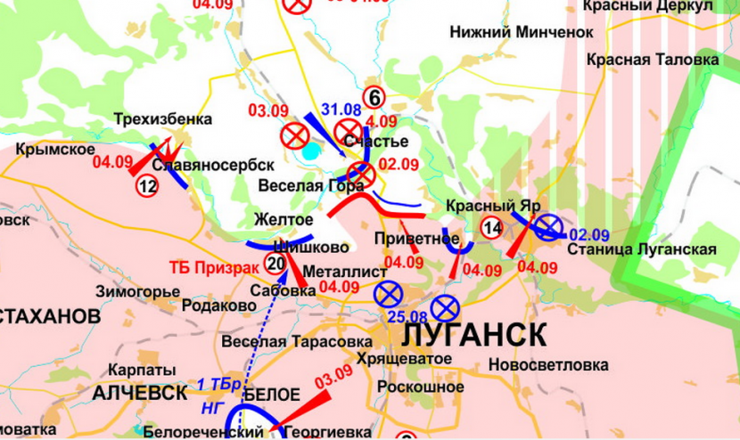 Сводка военных событий в Новороссии за 06.09.2014 Сводка военных событий в Новороссии за 06.09.2014