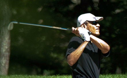 Обама признал ошибкой игру в гольф после выступления, осуждающего казнь журналиста Фоули