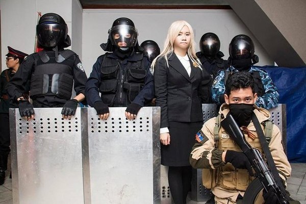 Японский политический косплей Японский политический косплей