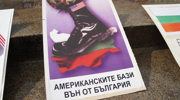 В столице Болгарии прошла акция против спецоперации на востоке Украины В столице Болгарии прошла акция против спецоперации на востоке Украины