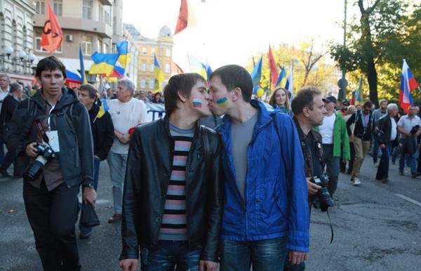 Всероссийский марш предателей. От Москвы до самых до окраин.