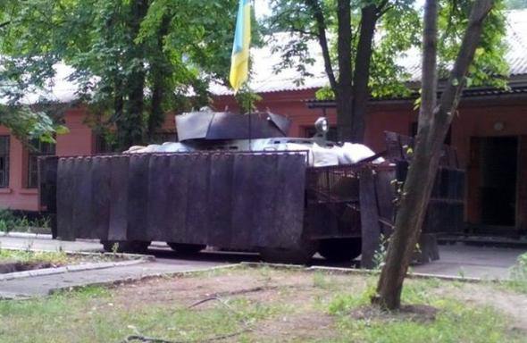 Ополченцы захватили транспорт у Орков