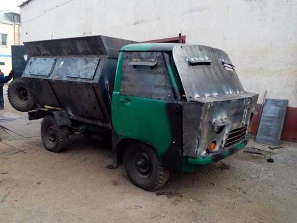 Ополченцы захватили транспорт у Орков