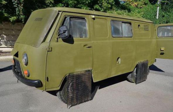 Ополченцы захватили транспорт у Орков