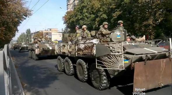 Ополченцы захватили транспорт у Орков