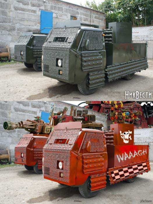 Ополченцы захватили транспорт у Орков