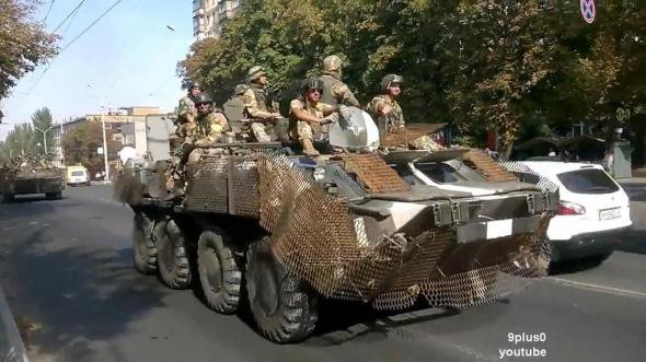 Ополченцы захватили транспорт у Орков