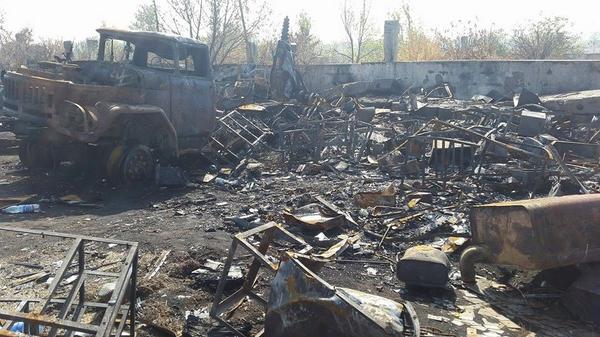 Ополченцы разгромили позиции украинских карателей у поселка Победа Ополченцы разгромили позиции украинских карателей у поселка Победа